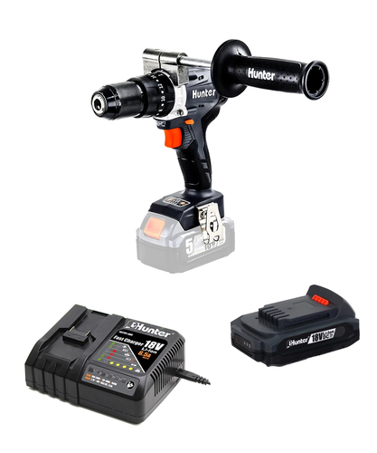 מברגה קודחת/רוטטת 18V + סוללה 2.0AH 100315-001