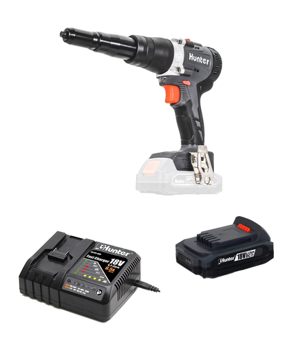 אקדח ניטים 3.2-5.0mm 18V BL + סוללה 2.0AH 102704-005