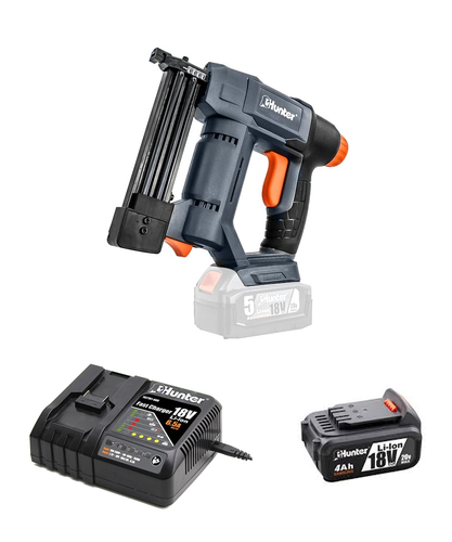 אקדח סיכות ומסמרים נטען 18V + סוללה 4.0AH 102102-001