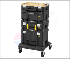 ארגזי כלים מקצועיים STANLEY FATMAX TSTAK – עמדת אחסון ניידת עם 4 קומות