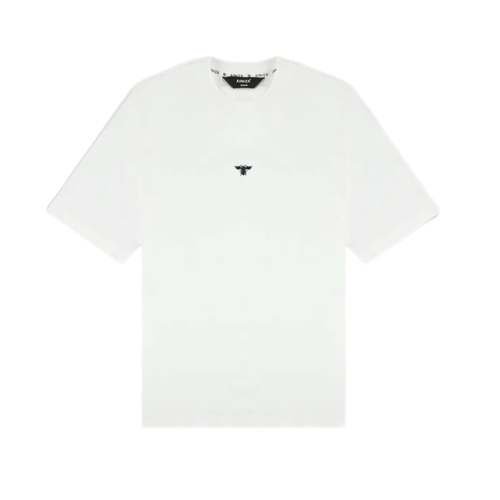 חולצה AINKER מידות XS-XXL לגברים בגוון לבן עם לוגו משולש