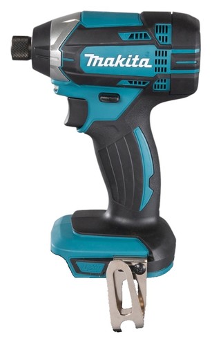 סט מברגת אימפקט מתח 18V דגם MAKITA DTD15Z + מברגת אימפקט זוויתית דגם MAKITA DTL061 + מטען מהיר ו-2 סוללות 4 אמפר.