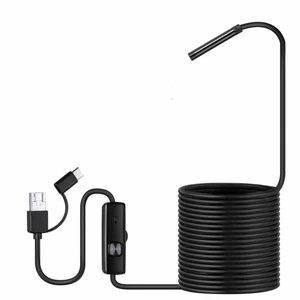 מצלמת אנדוסקופ USB - עדשת 8 מ"מ | אורך 2 מטר