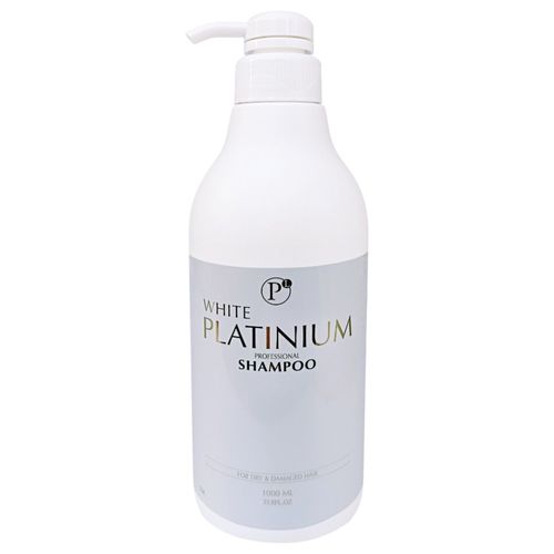 שמפו טיפולי ללא מלחים  White Platinium לשיער יבש ופגום וויט פלאטינום 1000 מ