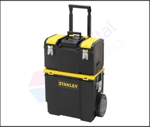 ארגז כלים 3 חלקים על גלגלים STANLEY דגם 1-70-326 – מערכת אחסון ניידת ומודולרית
