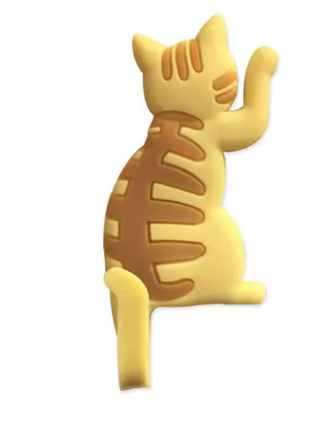 מגנט חתול ג'ינג'י