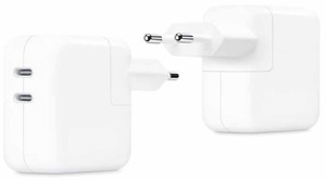 ראש מטען 35W טייפ-סי אפל מקורי (כניסה כפולה) 