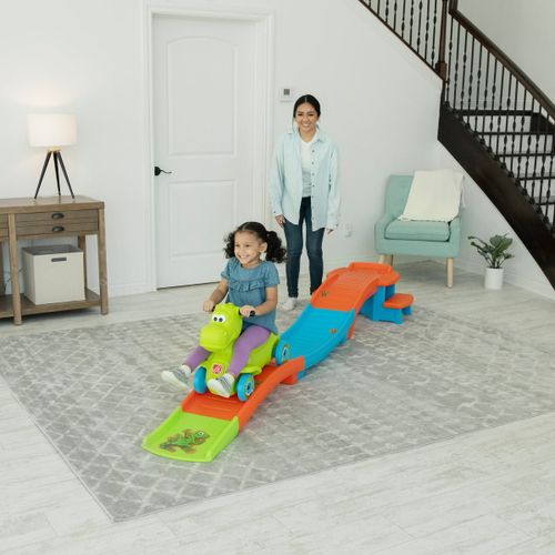 מסלול רכבת הרים במדרון דינוזאור Dino Dash Up & Down Roller Coaster דגם 4404