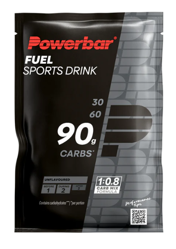 אבקה להכנת משקה POWERBAR FUEL 90 SPORTS DRINK UNFLAVOURED