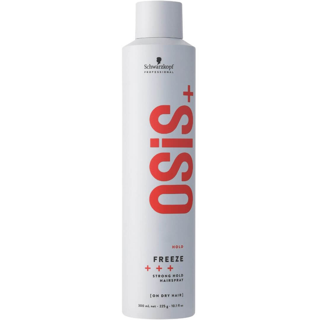 ספריי FREEZE לעיצוב השיער OSIS+ לשליטה חזקה שוורצקופף 500 מ"ל
