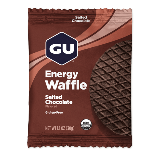 וופל GU Energy Waffle Salted Chocolate Gluten Free
