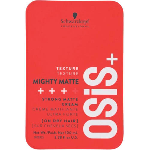 קרם גימור מאט  OSIS + MIGHTY MATTE לאחיזה חזקה שוורצקופף 100 מ
