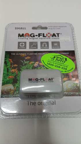 מגנט צף MAG - FLOAT  מקצועי לניקוי זכוכית אקווריום שנדבק לזכוכית ומאפשר ניקיון יסודי משני צדי הזכוכית בגודל 7 ס