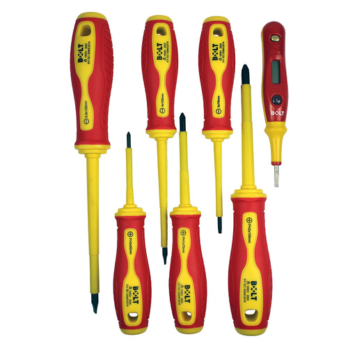 סט מברגים מקצועי מבודדים SI71 1000V SET