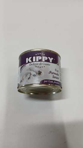 KIPPY פטה לחתולים עוף ובשר אריזת שימורים 200 גרם מבצע ! קנה אחד קבל את השני מתנה.