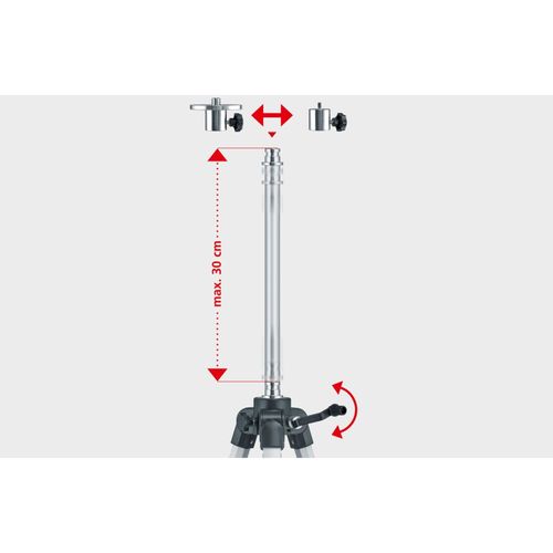 חצובה Laserliner VarioStand L מק