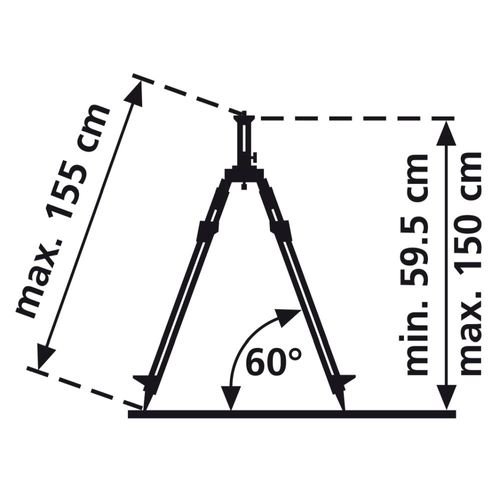 חצובה Laserliner FixPod 155 ס