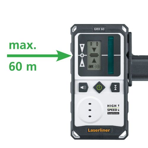 לוכד קרן לייזר ירוקה Laserliner RangeXtender G60 מק