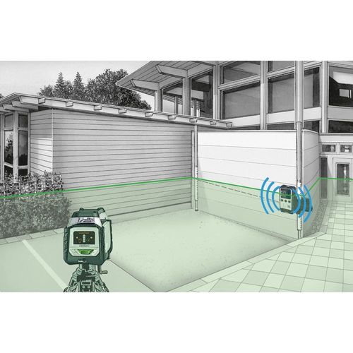 לוכד קרן לייזר ירוקה Laserliner RangeXtender G60 מק