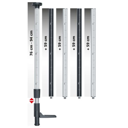 עמוד טלסקופי Laserliner TelePod Plus 330 ס