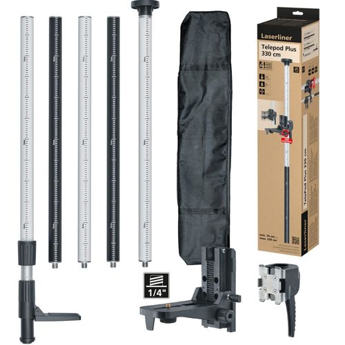 עמוד טלסקופי Laserliner TelePod Plus 330 ס
