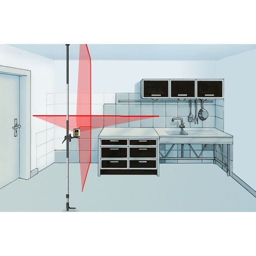 עמוד טלסקופי Laserliner TelePod Plus 330 ס