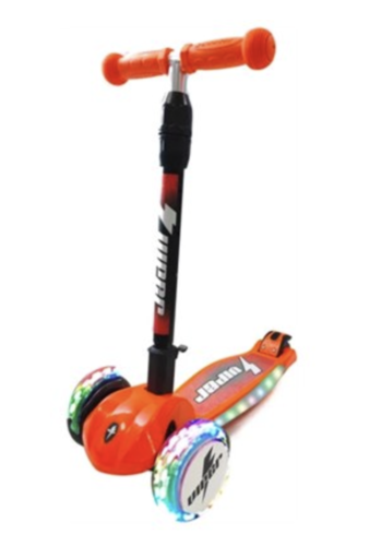 ‏קורקינט 3 גלגלים אורות Viper