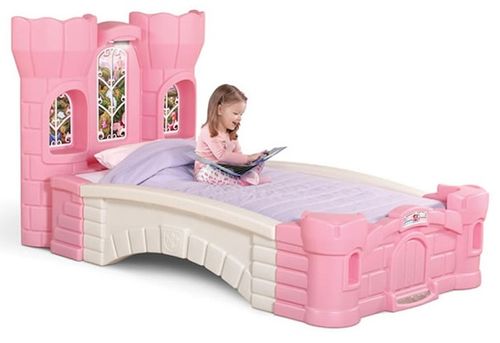 מיטת ילדים / נוער מעוצבת Princess Dream Castle עם תאורת לילה דגם 8010