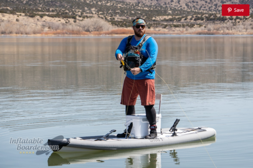 סאפ מתנפח לדייג דריפט רחב אקווה מרינה AQUA MARINA SUP DRIFT