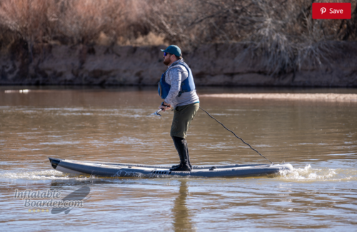 סאפ מתנפח לדייג דריפט רחב אקווה מרינה AQUA MARINA SUP DRIFT