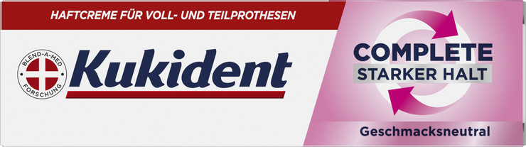 קוקידנט - משחת הצמדה לשיניים תותבות, 47 גרם, KUKIDENT