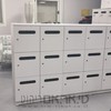 ארון לוקרים תאים סגורים + פתח דואר רחב