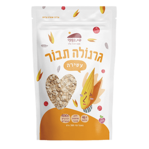 גרנולה תבור עשירה 300 גרם בית השקד