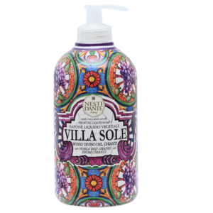 סבון רחצה נוזלי villa sole ענבים אדומים מציאנטי - נסטי