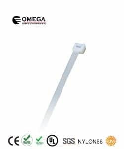 חבק (אזיקון) Nylon66 לבן 4.7X500 מקצועי AZ-47-500-WH