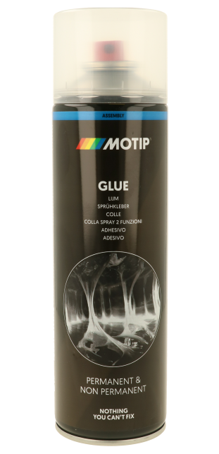 ספריי דבק מוטיפ רב שימושי לחיבור קבוע וזמני - MOTIP M090304 500ml