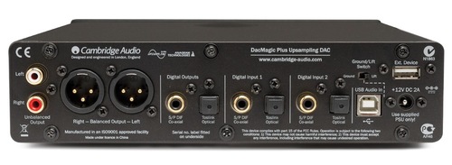 Cambridge Audio DacMagic Plus  rear