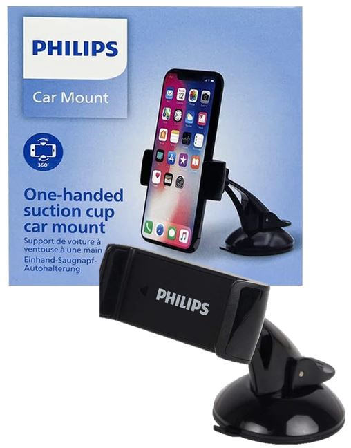 תושבת קצרה לדשבורד PHILIPS M.C 360 , ברקוד 6959033842252