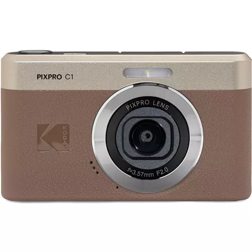 מצלמה קומפקטית קודאק KODAK Pixpro C1 Brown +16G +Reader