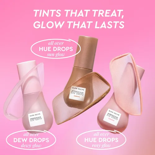 שלישיית סרומים של גלו רסיפי Glow Recipe Dew & Hues Must-Haves