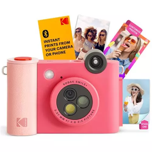 KODAK מצלמת אינסטנט מדגם Smile Plus (פוקסיה)