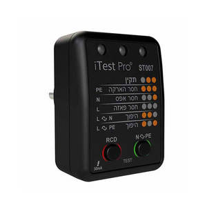 iTest Pro דגם ST007 לבדיקת תקינות בית התקע וויזאלקטריק