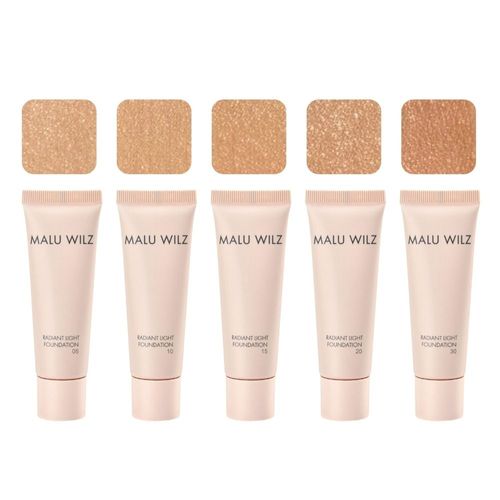 מייק אפ מלו ווילז Malu Wilz ראדיאנט לייט RADIANT LIGHT FOUNDATION