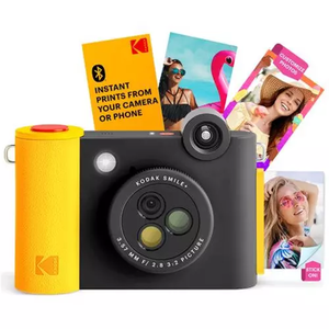 KODAK מצלמת אינסטנט מדגם Smile Plus (שחור)