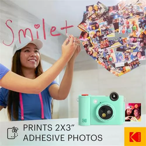 KODAK מצלמת אינסטנט מדגם Smile Plus (ירוק)