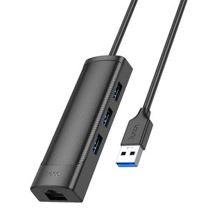רכזת USB-A "HB42 Easy safety" 3 × USB-A3.0 + RJ45