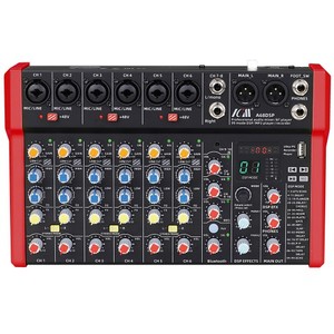 מיקסר 10 ערוצים עם אפקטים וICM MIX A68DSP Bluetooth 