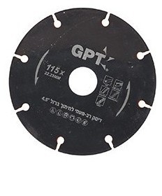 להב לחיתוך מתכת רב פעמי " 4.5 GPT TODS01