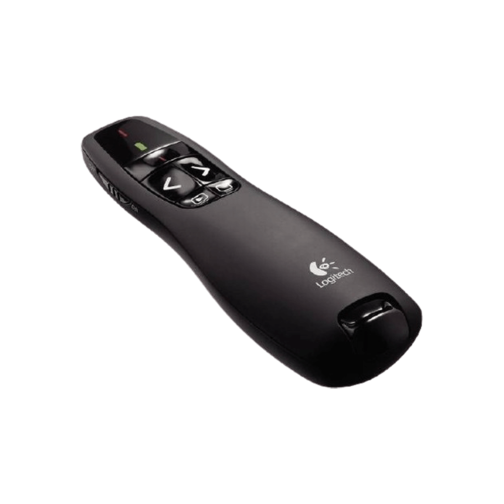 שלט אלחוטי למצגות Logitech R400 2.4GH
