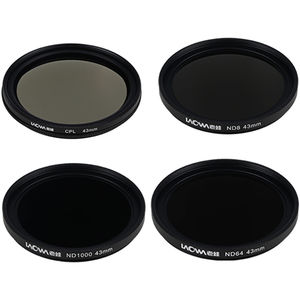 סט פילטרים לעדשה Venus Optics Laowa 200mm f/2 - ND8, ND64, ND1000 + CPL Filter Set (43mm)